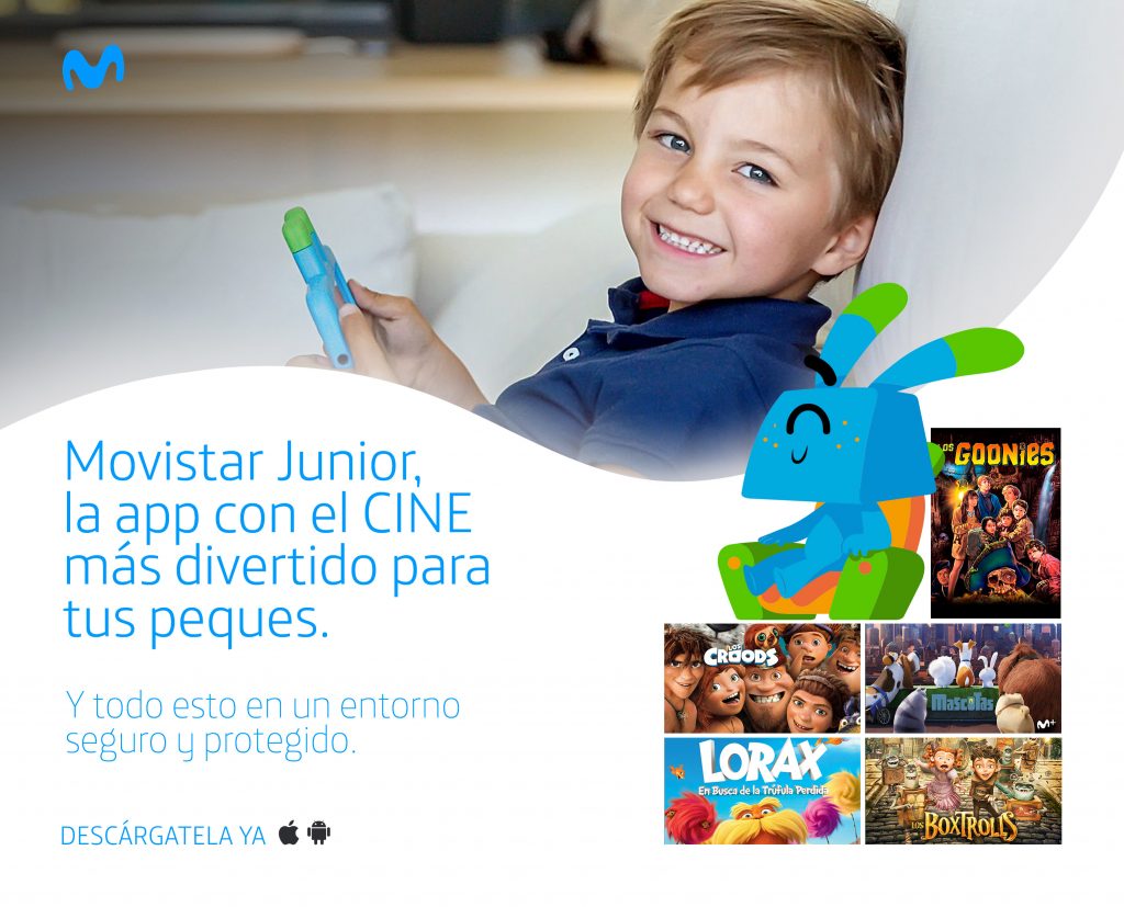 Movistar Junior incorpora cine para disfrutar en familia - Neeo | Todo  sobre medios de comunicación en España